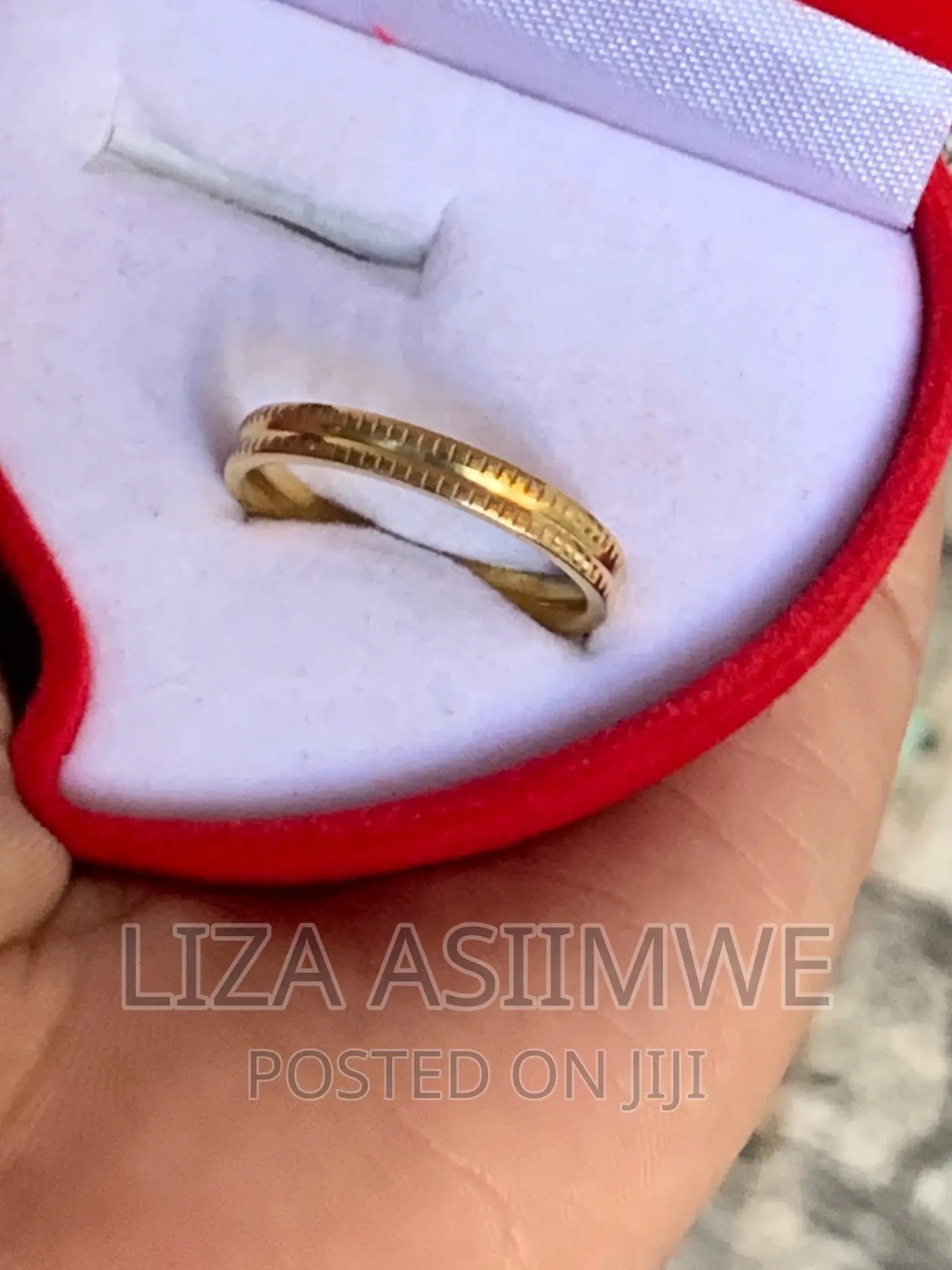 Wedding Ring Available in Size 17 (7) Only