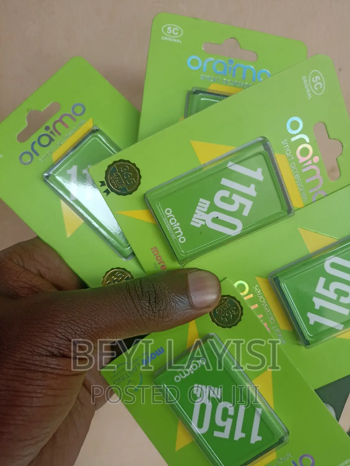 5C Oraimo Lion 1150 Original Batteries