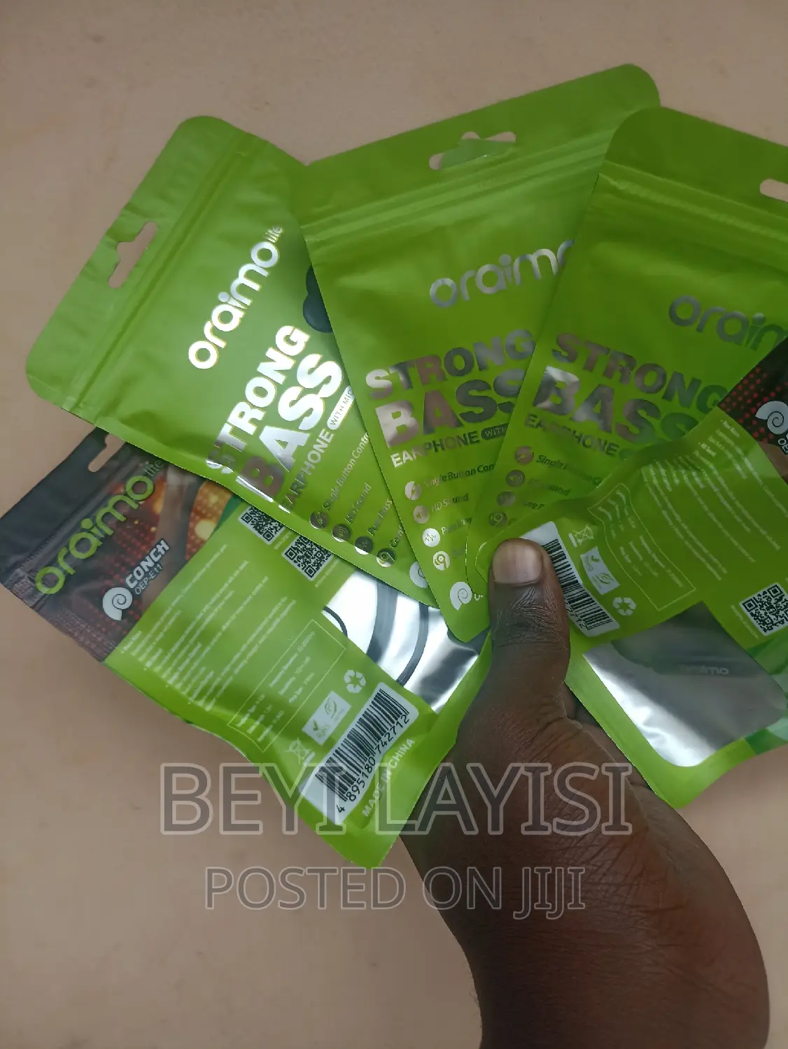 Oraimo Strong Bass Earphones