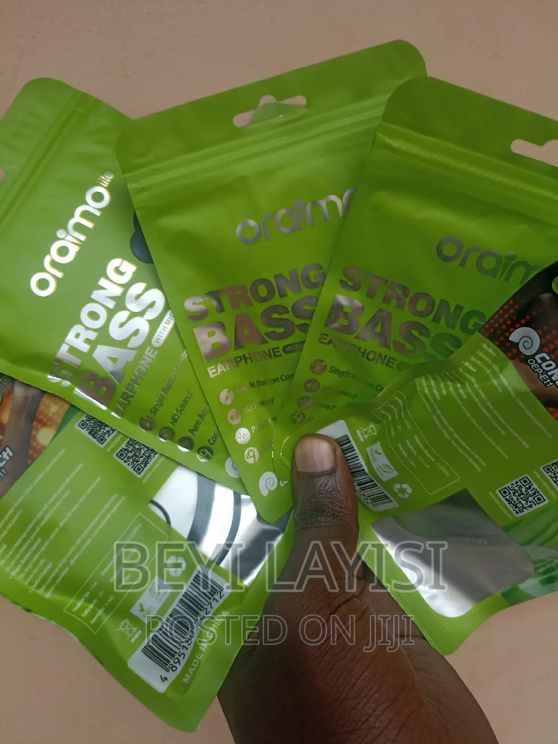 Oraimo Strong Bass Earphones