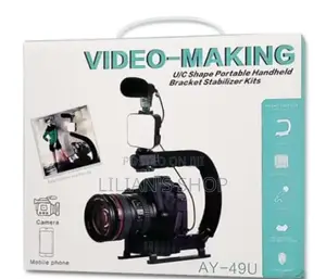Video Making Kit With Flask Light