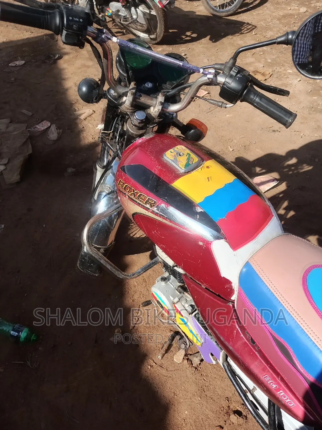Bajaj Boxer 100 2017 Red