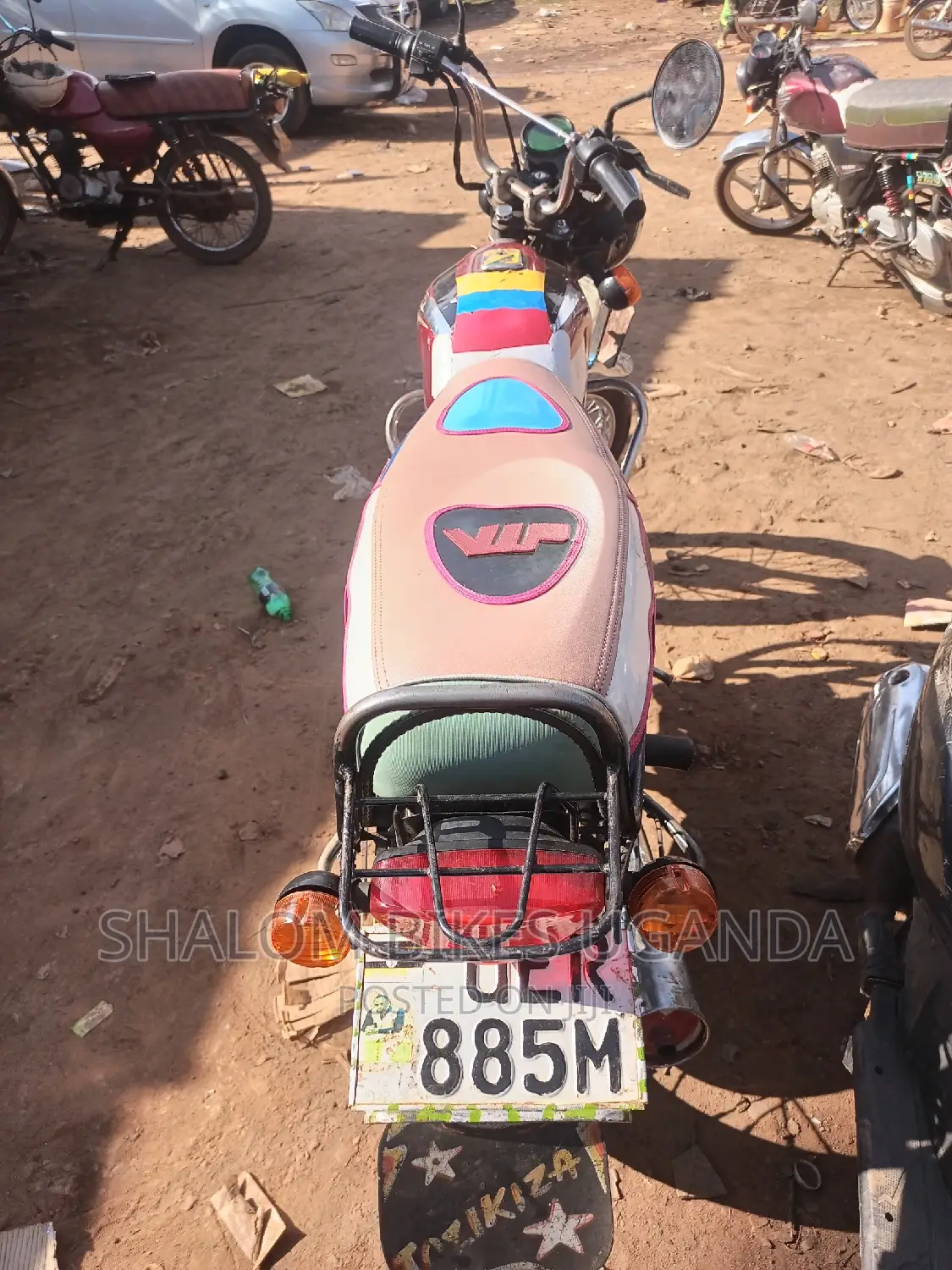 Bajaj Boxer 100 2017 Red