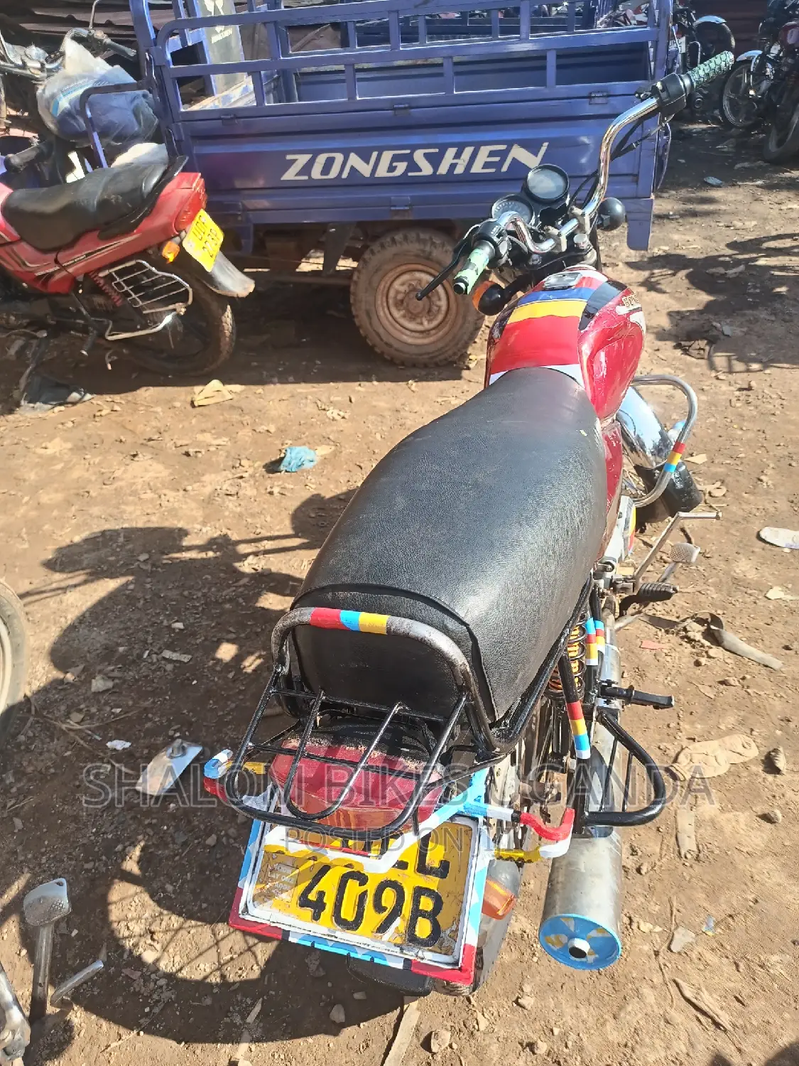 Bajaj Boxer 100 2016 Red