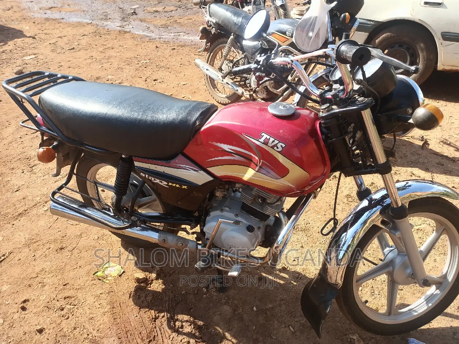 TVS XL 100 2014 Red