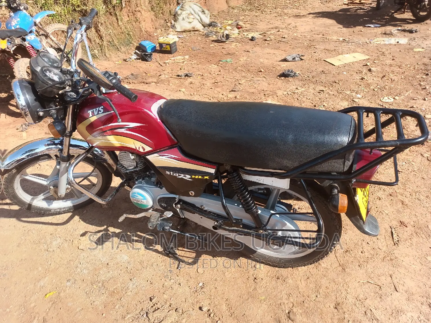 TVS XL 100 2014 Red