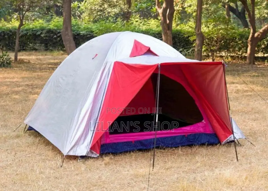 New Heavy Waterproof 4 People Camping Tent