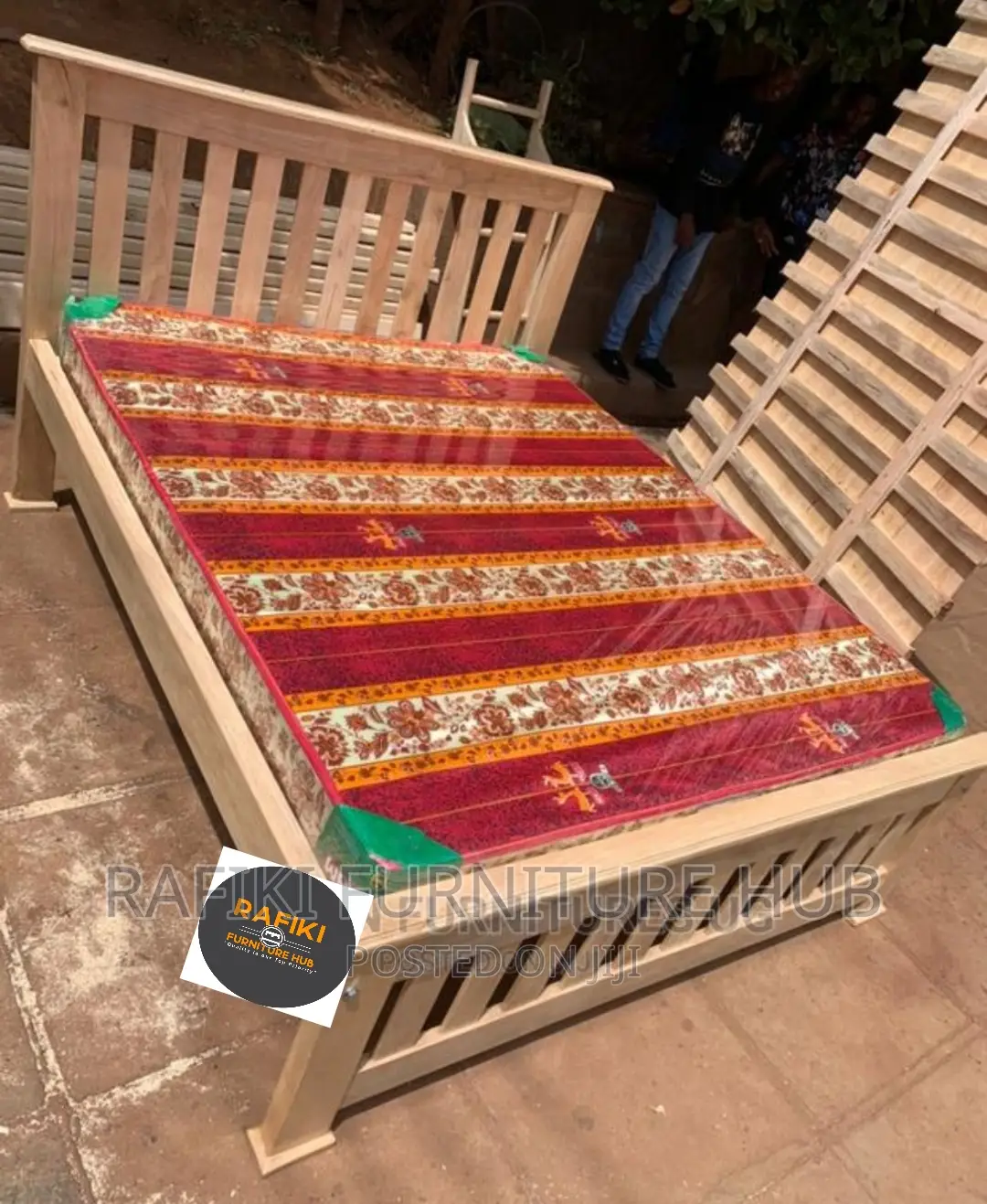 Barcode Bed / 5by6 Bed / Wooden Bed / Good Bed / Best Bed