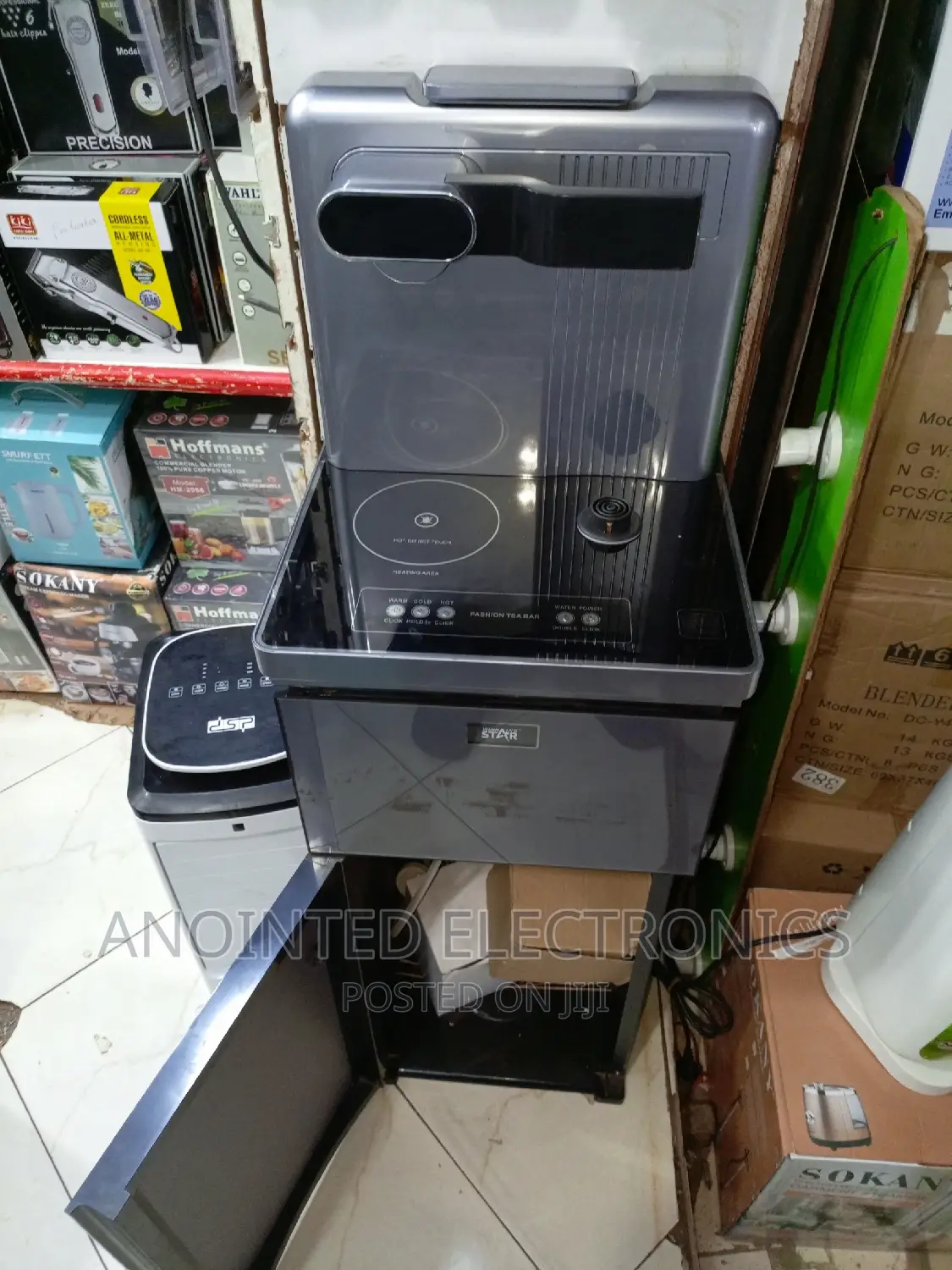 Water Dispenser Black Bottom Loader