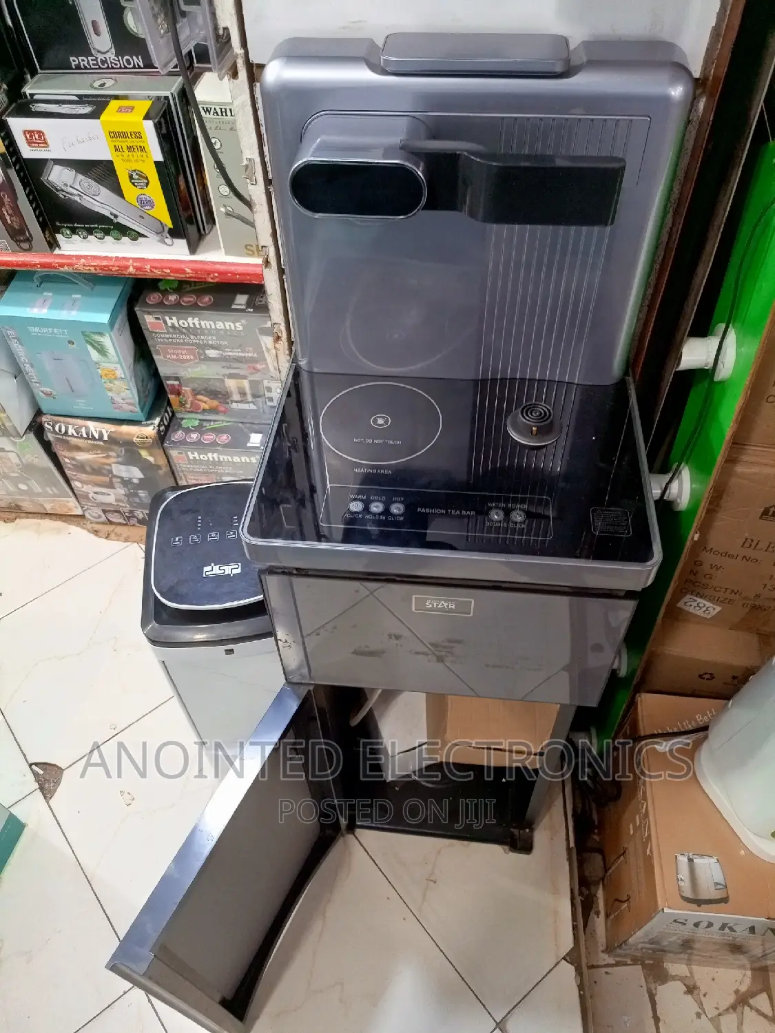 Water Dispenser Black Bottom Loader