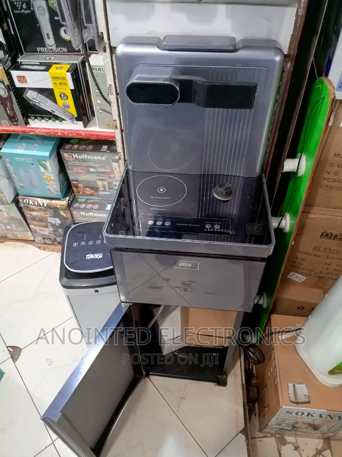 Water Dispenser Black Bottom Loader