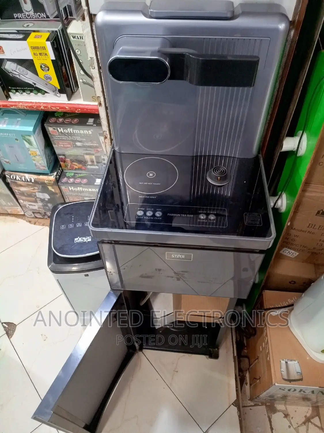 Water Dispenser Black Bottom Loader