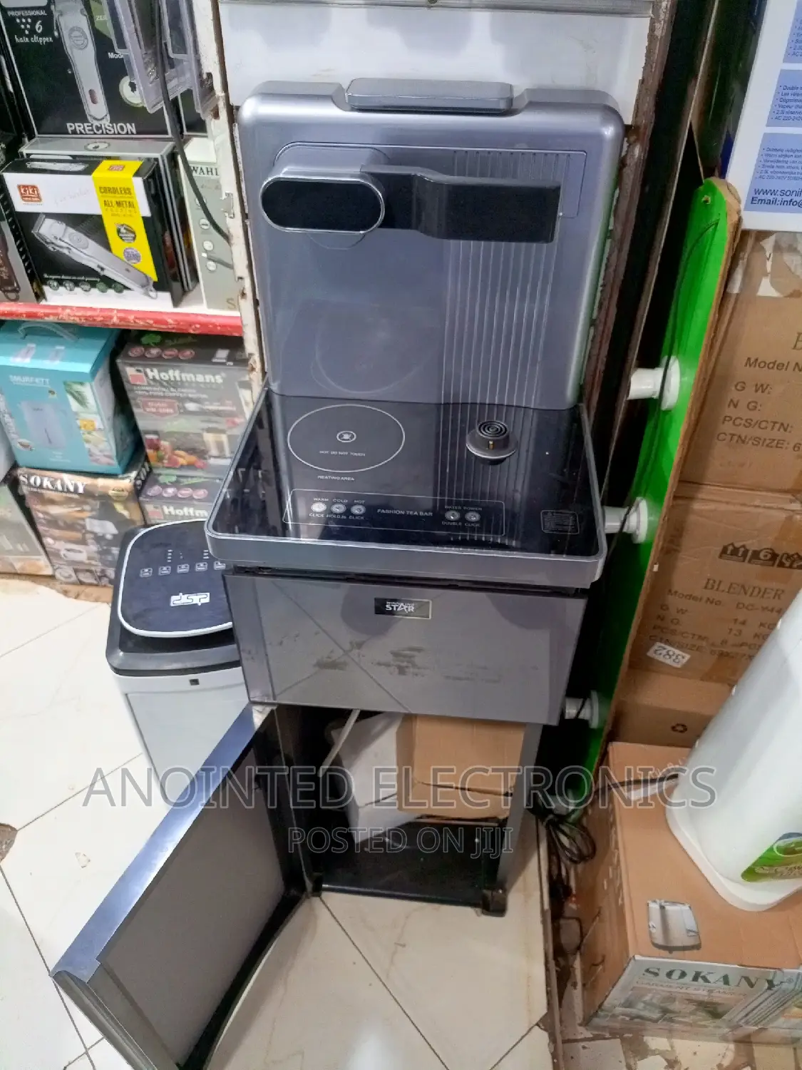 Water Dispenser Black Bottom Loader