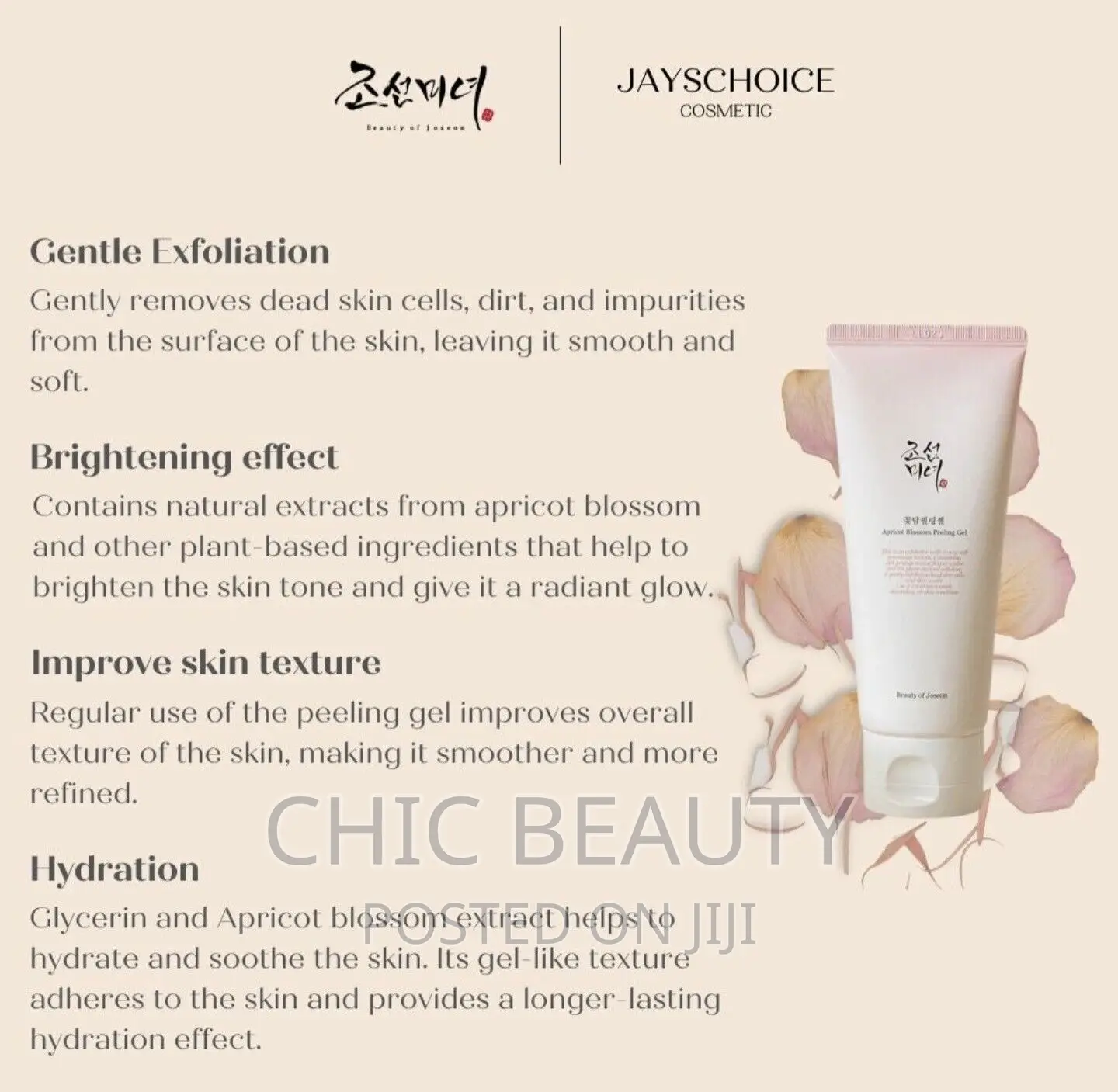 Beauty of Joseon - Apricot Blossom Peeling Gel 100ml