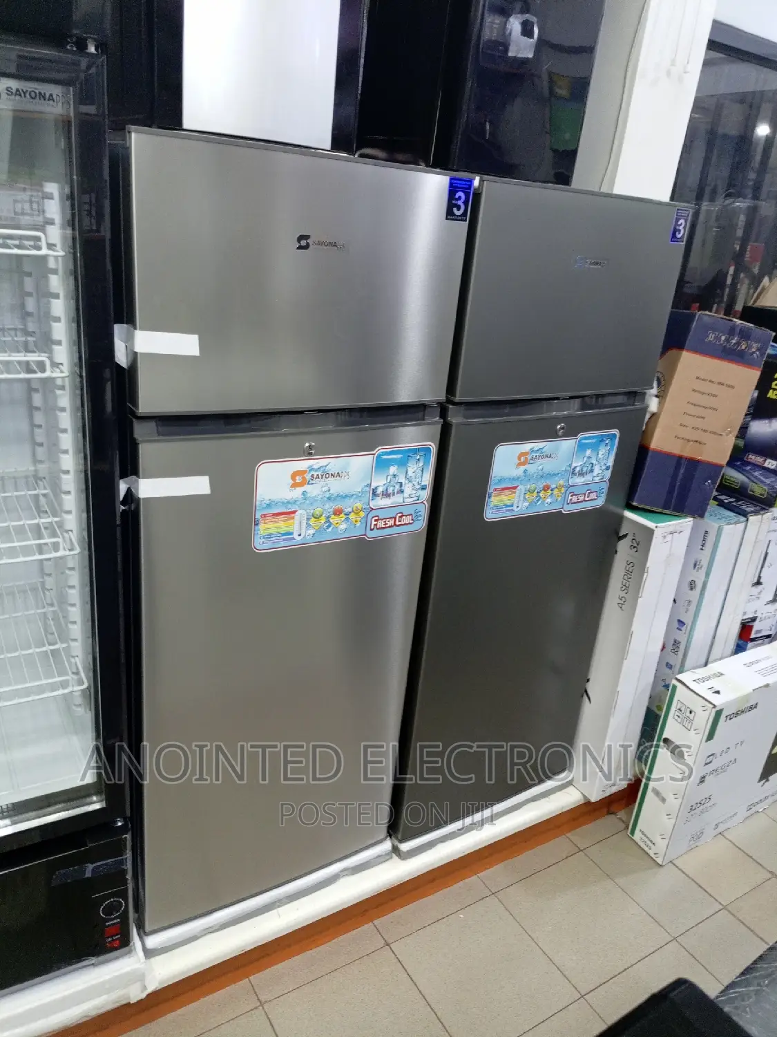 Sayona Double Door Fridge