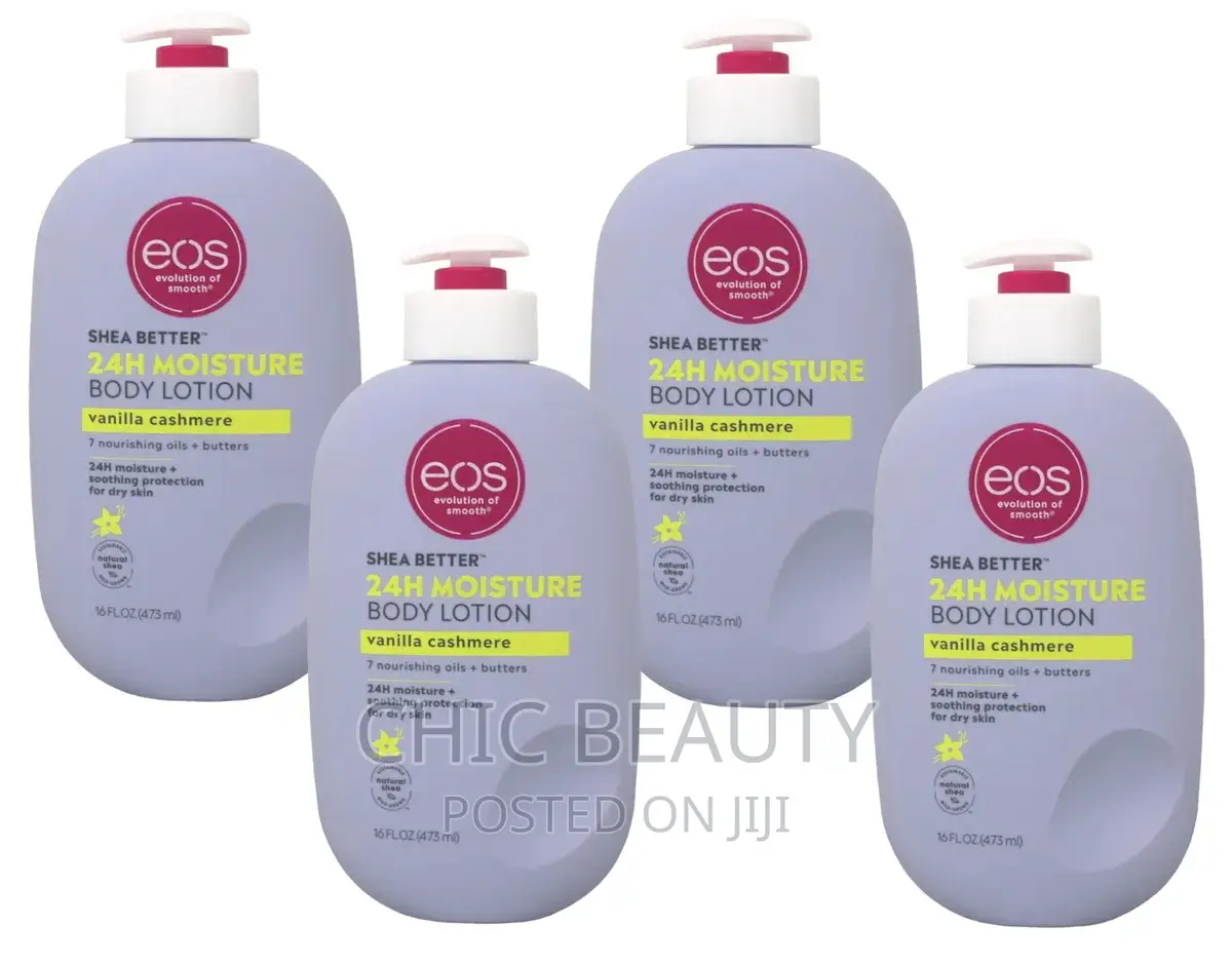 EOS Shea Better Vanilla Cashmere 24H Moisture Body Lotion.
