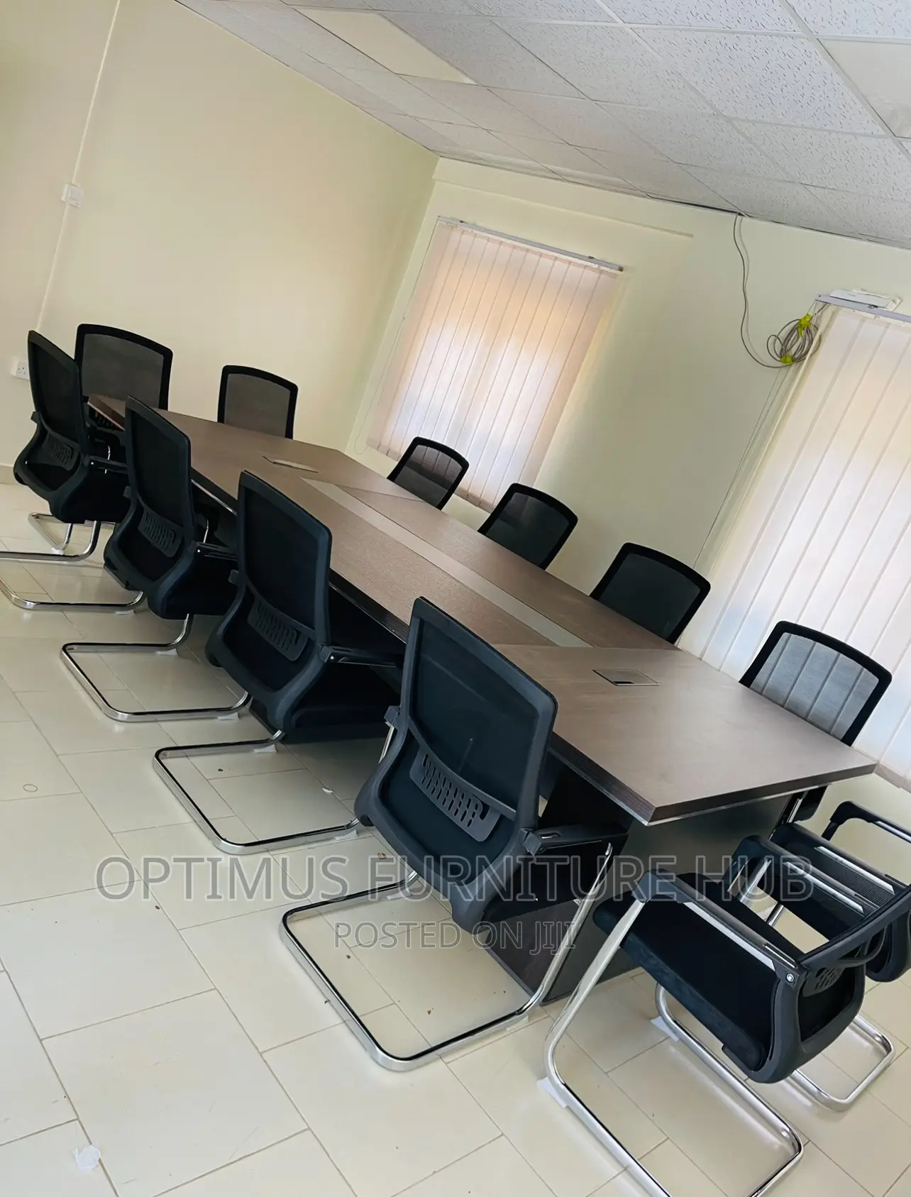 Boardroom Table and 12 Chairs