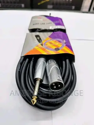 High Grade Low Noise 5mtires XLR to Jack Instrument Cables.