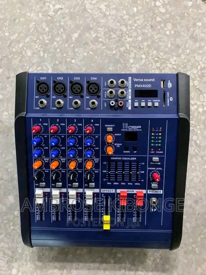 Clear Sound Mix SI Audio USB/SD Bluetooth 4channel Amp-Mixer