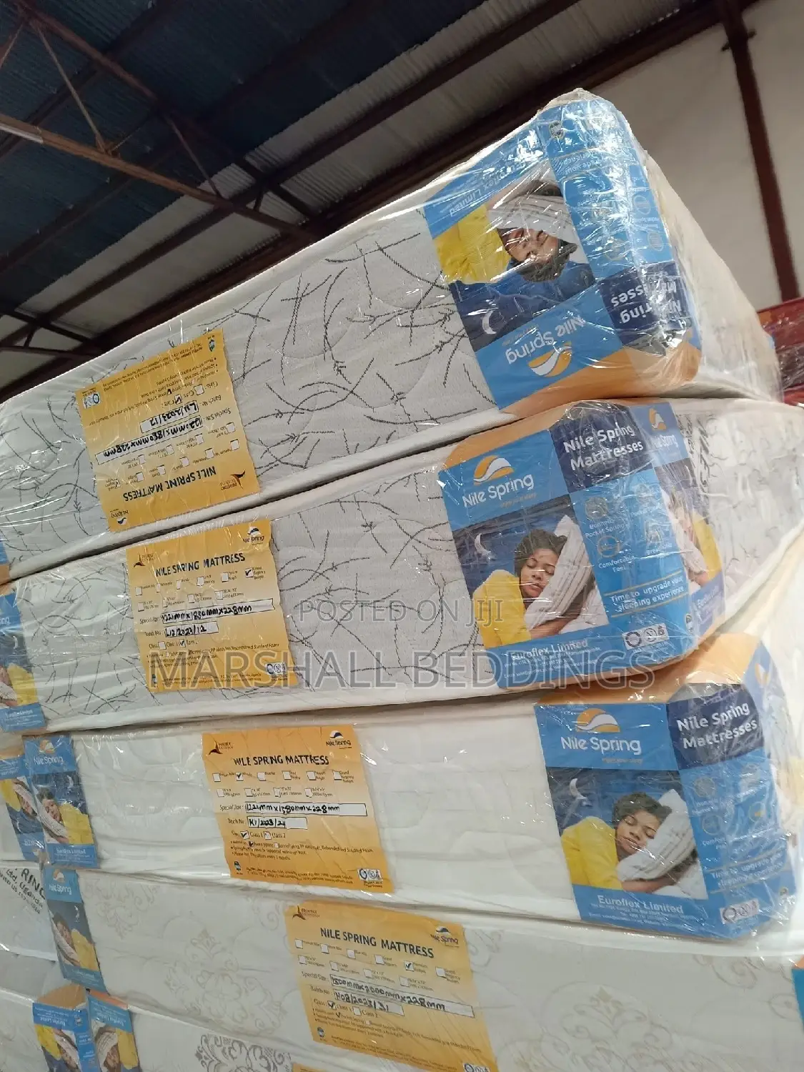 150by200cm Euroflex Spring Mattress