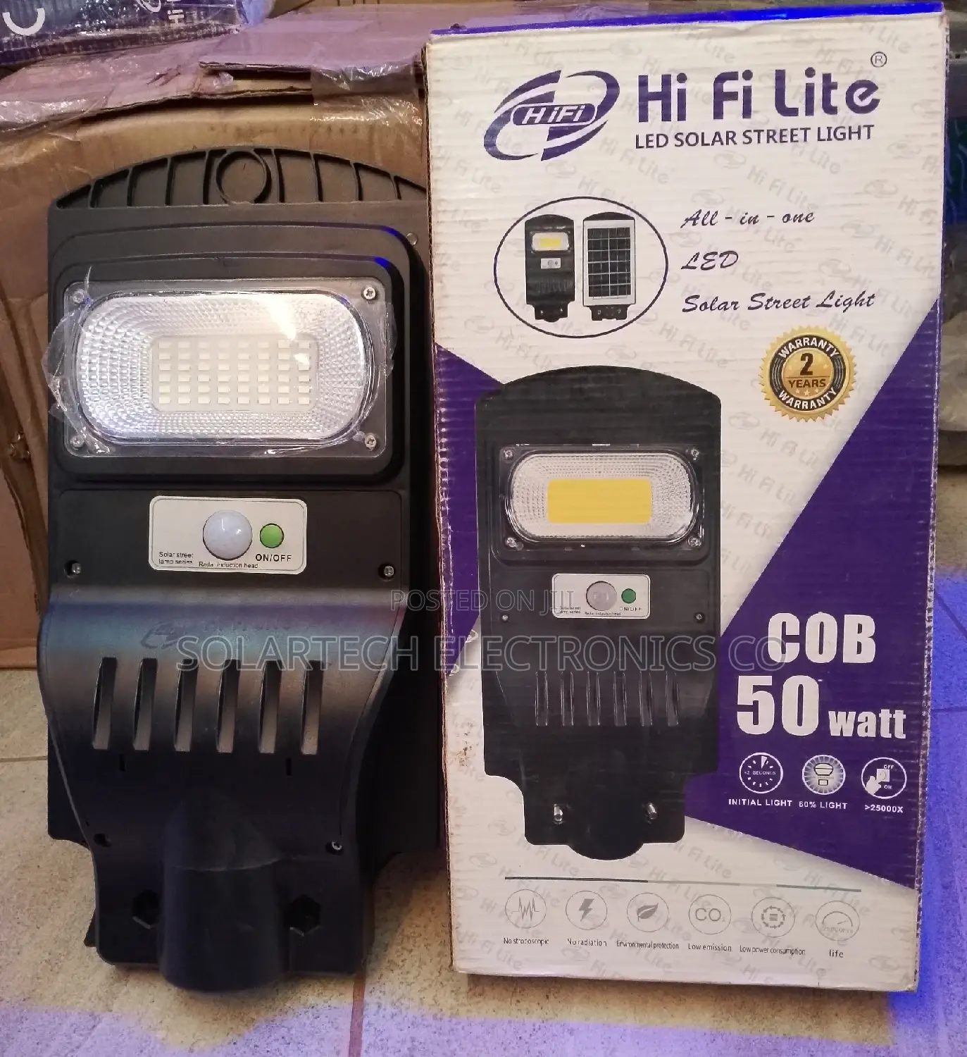 50w Solar Street Lights