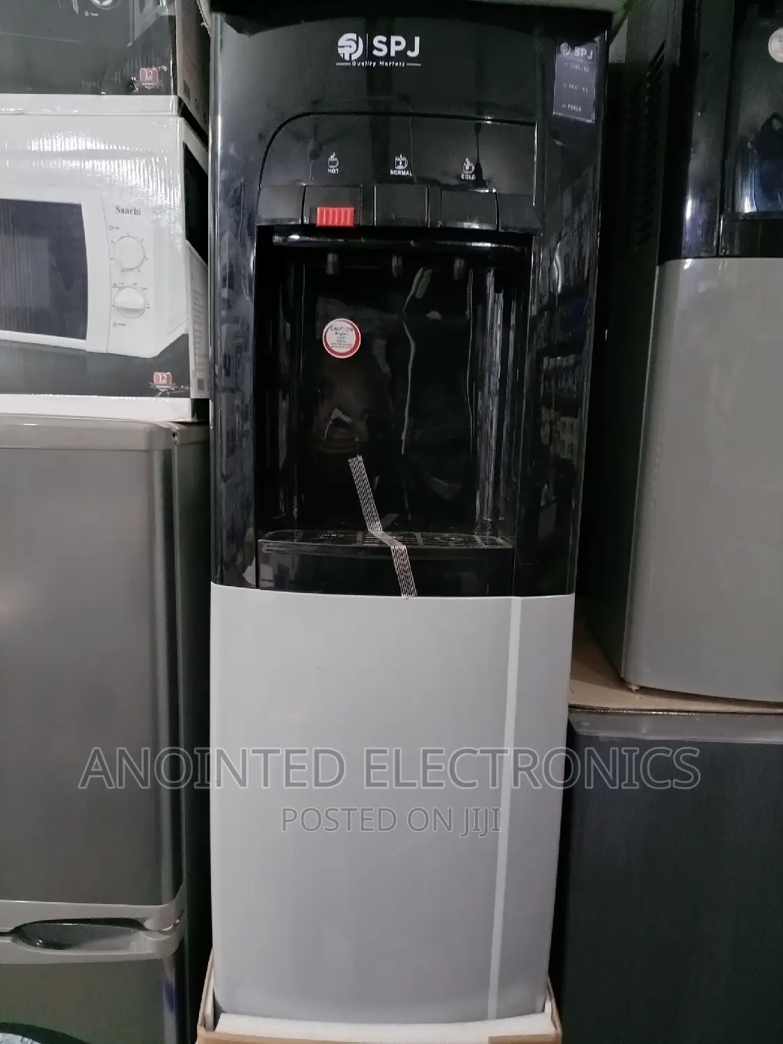 SPJ Water Dispenser Black and Gray