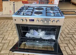 Blueflame Cooker 90x60cm 4+1 Inox Stainless Steel