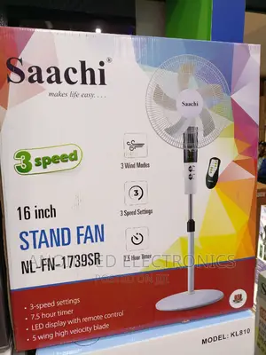 Sachi Stand Fans With a Remote
