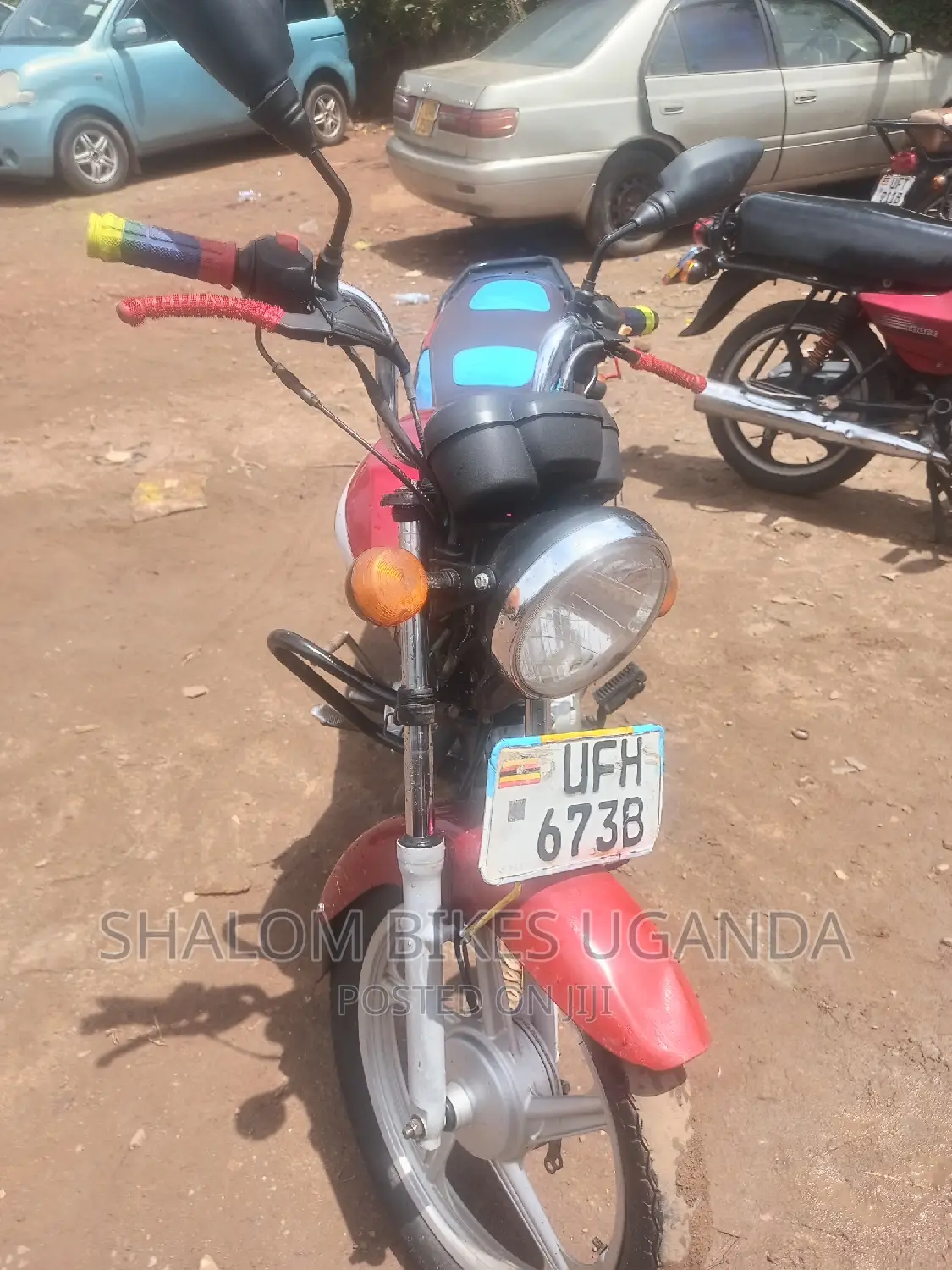 TVS HLX 125 2023 Red