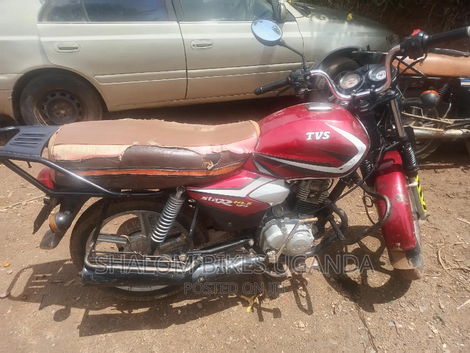 TVS HLX 125 2023 Red