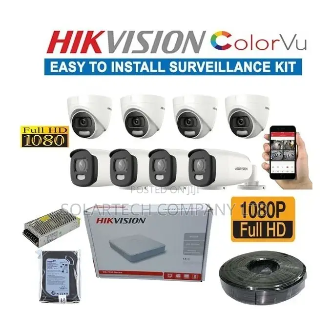 8 Channel CCTV Camera Kit