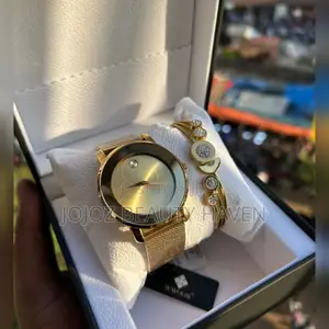 Ladies Fashion Watch Plus Bangle