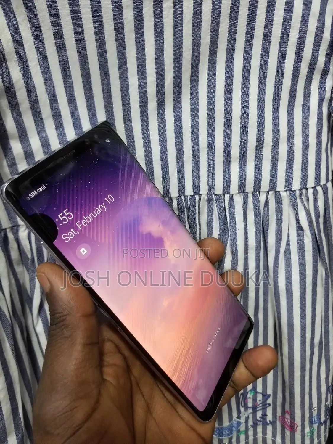 New Samsung Galaxy Note 8 256 GB Black