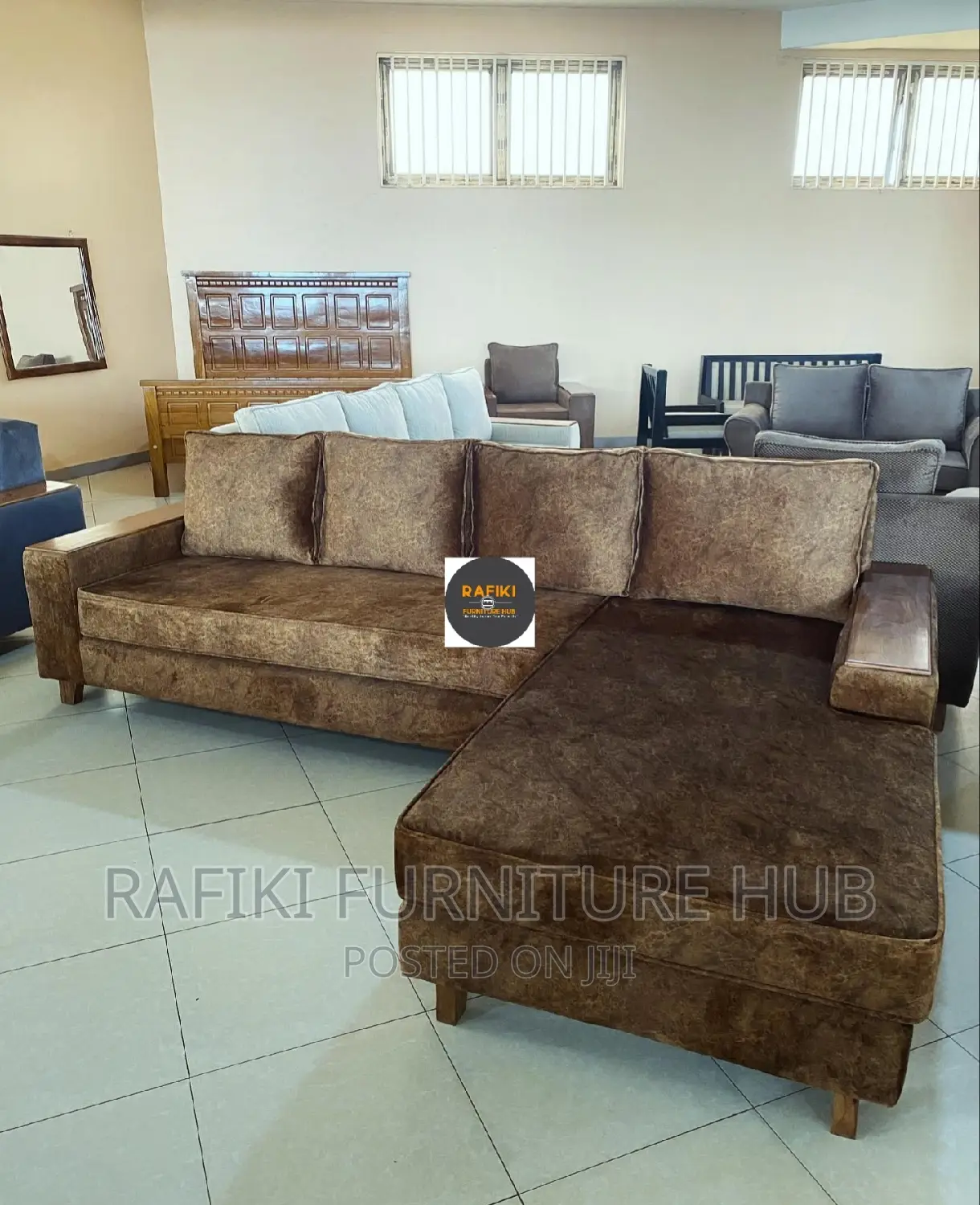 Sofa Set / 5 Seaters / Chairs / Furniture / Best / Fabric