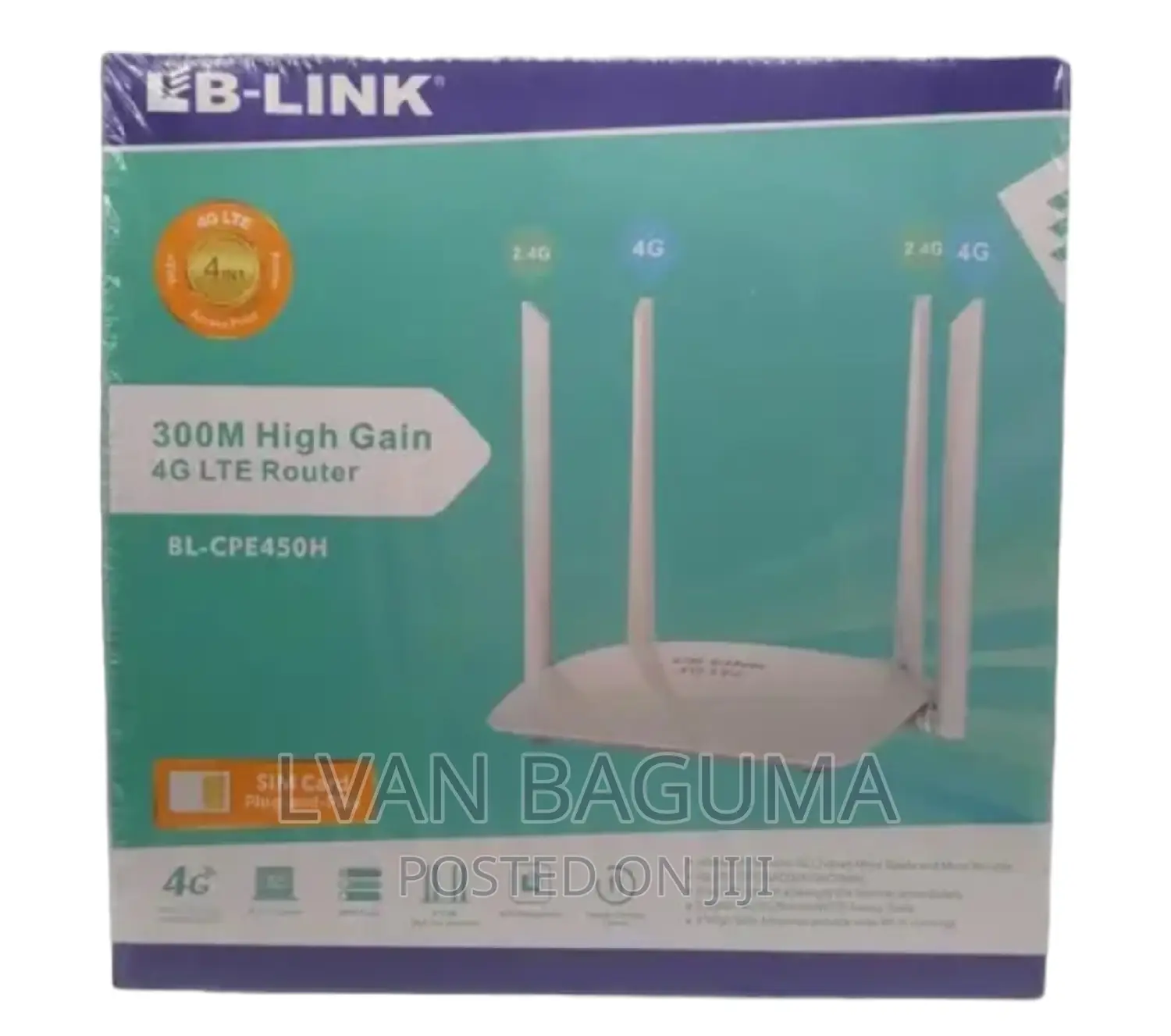 Lb-Link 4G LTE Sim Card Router - 300m High Gain