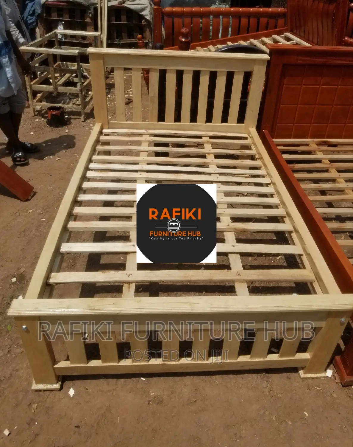 Barcode Bed / 3by6 Bed / Wooden Bed / Good Bed / Best Bed