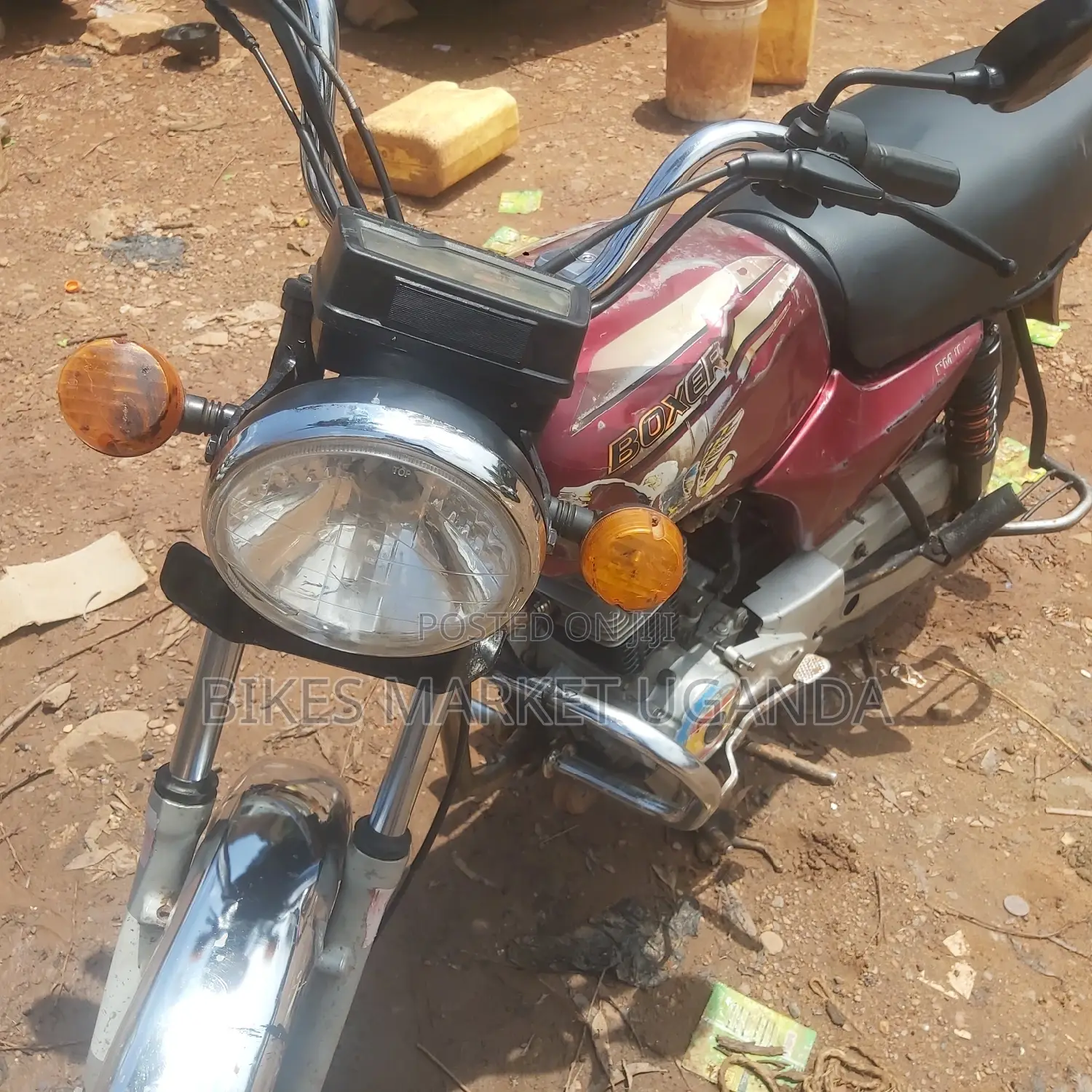 Bajaj Boxer 2017 Red