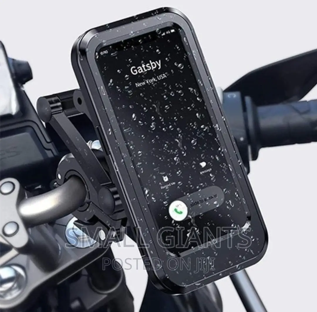Adjustable Waterproof Bicycle Motorcycle Phone Holder