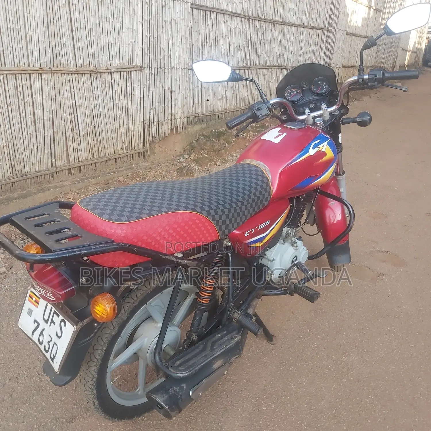 Bajaj CT 110X 2022 Red