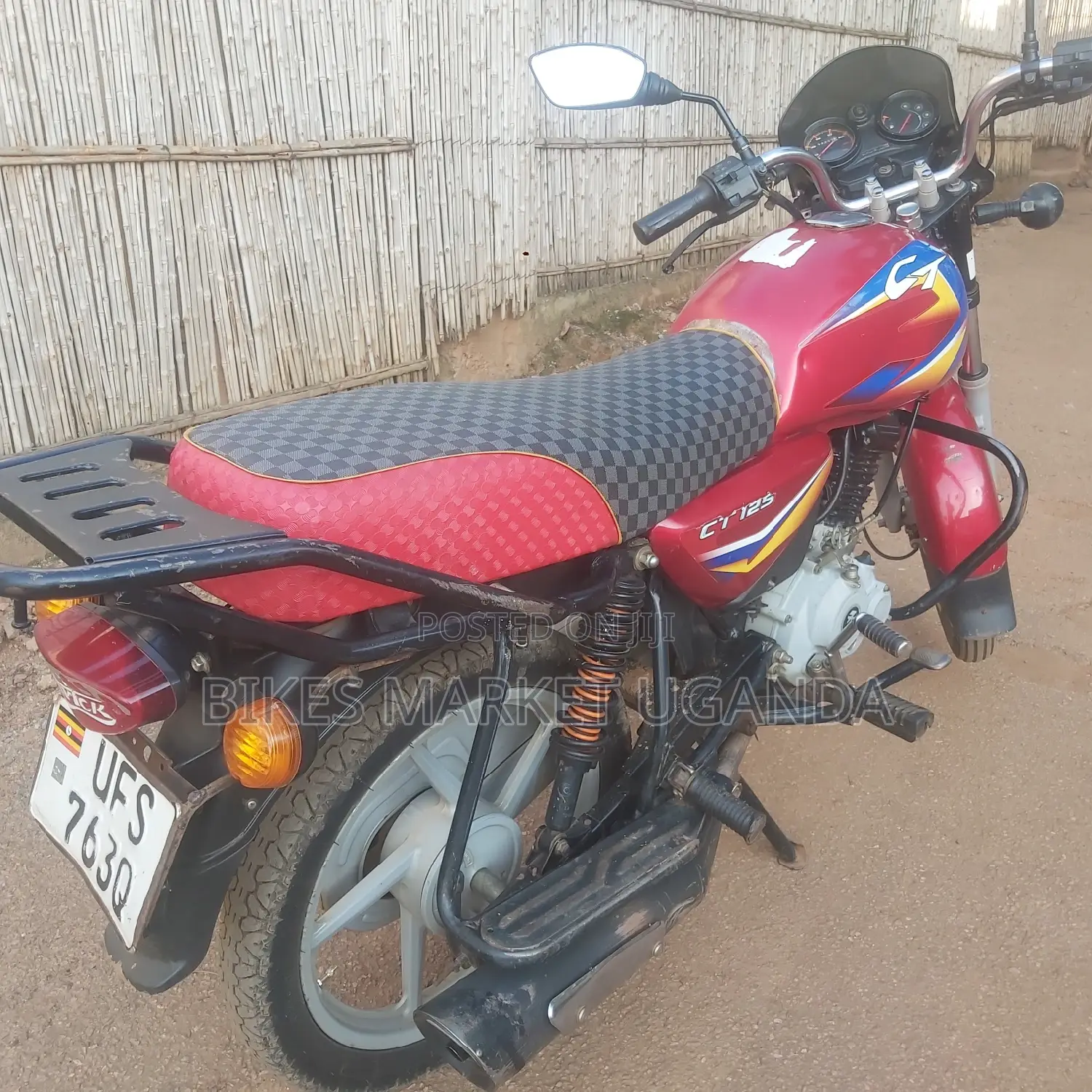 Bajaj CT 110X 2022 Red
