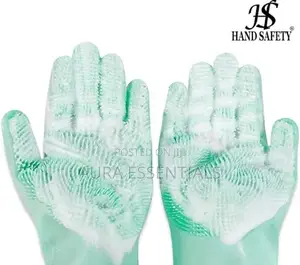 Magic Silicone Dish Washing Gloves
