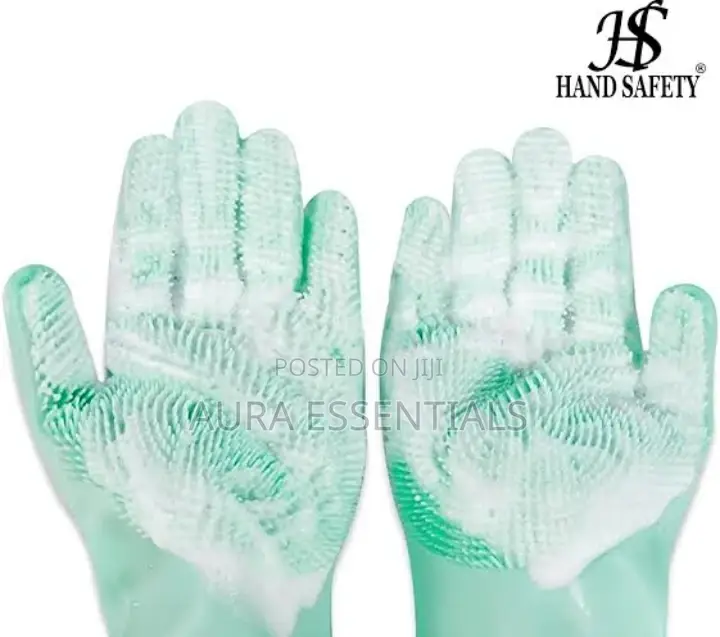 Magic Silicone Dish Washing Gloves