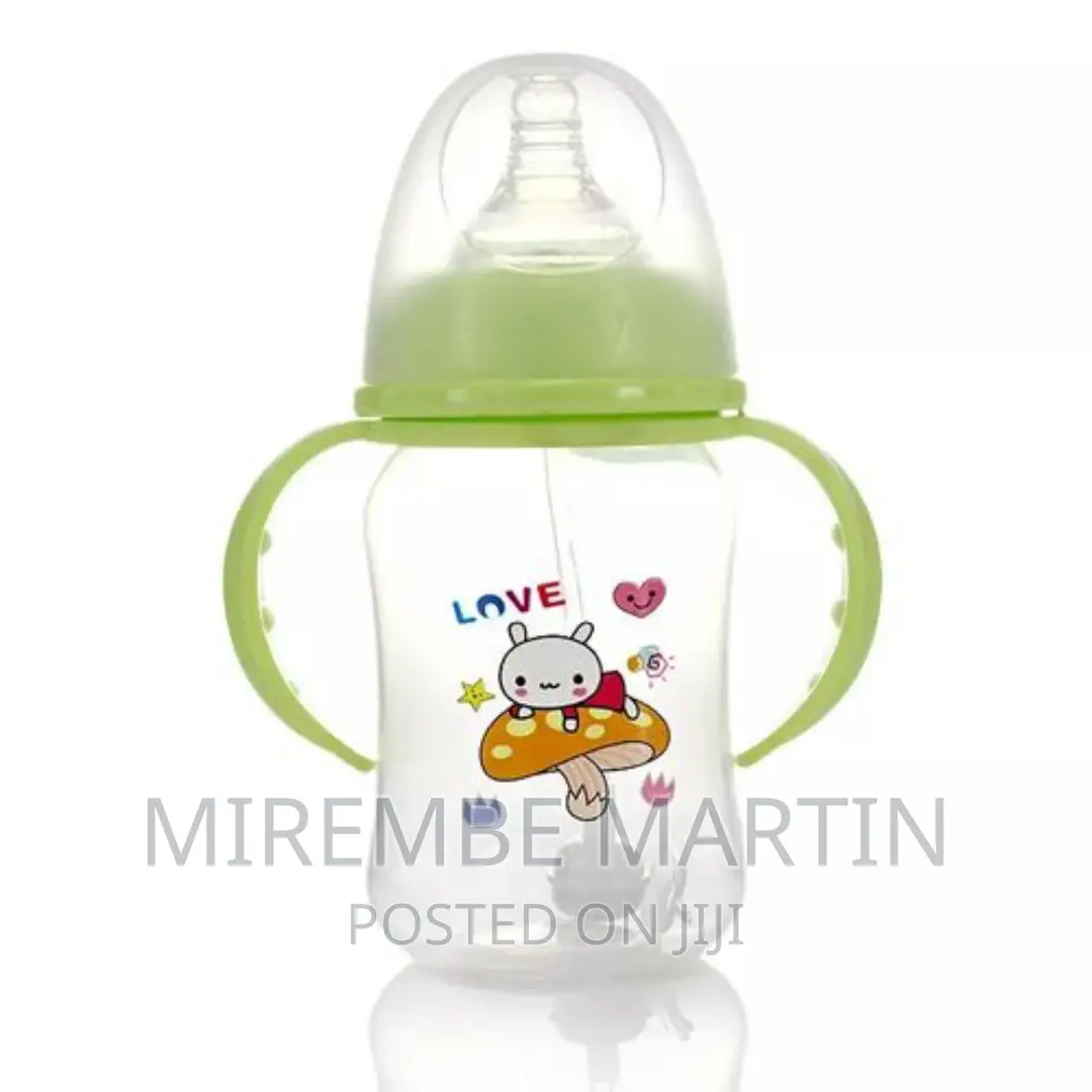 240ml Milk Glass Baby Feeding Bottle