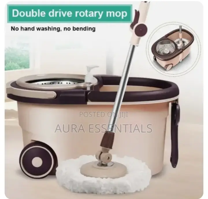 Rotating Floor Mop Bucket Set Wheel