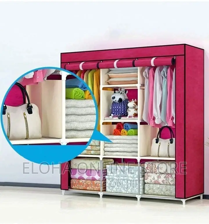 Dustproof 3 Columns Wardrobe