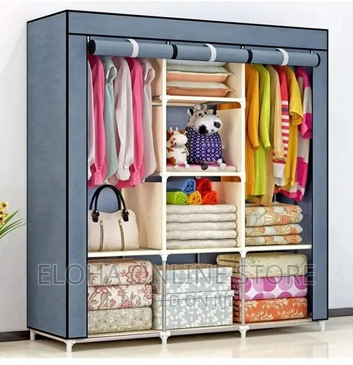 Dustproof 3 Columns Wardrobe