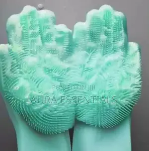 Magic Silicone Dish Washing Gloves