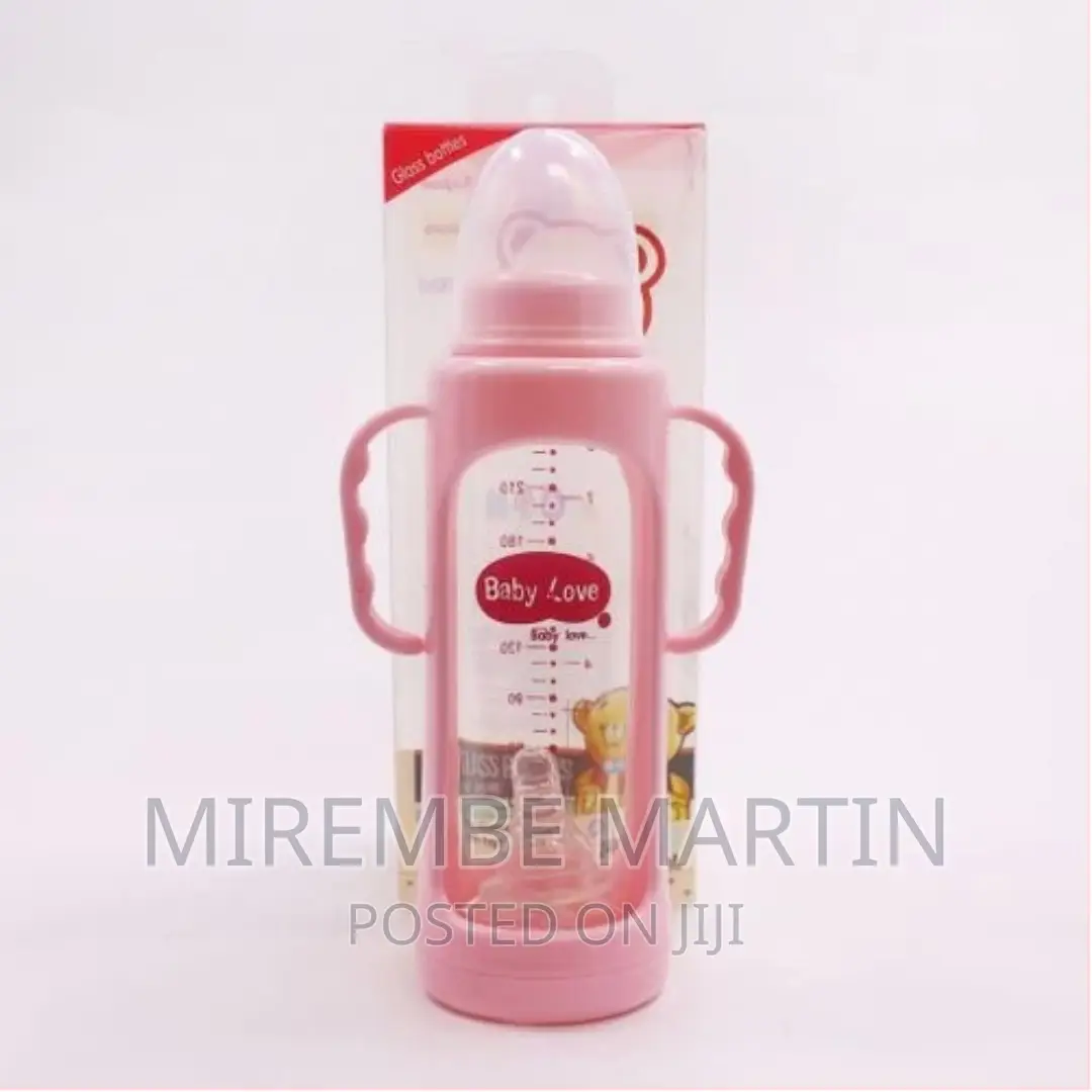 280ml Milk Glass Baby Feeding Bottle
