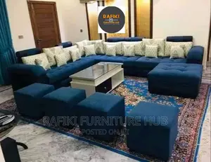 Sofa Set / 8 Seaters / Chairs / Furniture / Best / Fabric