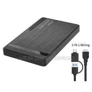 ONTEN External Hard Drive Enclosure With 2-in-1 Cable